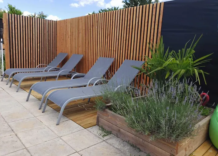 Сasa de vacaciones Les Volets Rouges D'allonnes